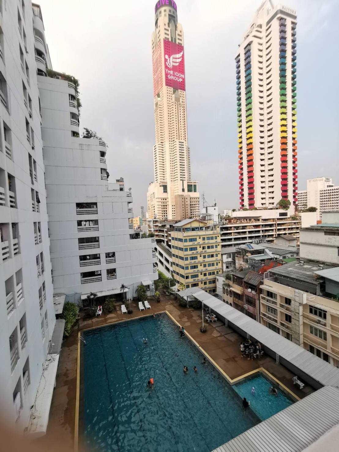 דירות Makkasan Tower Resident In The Heart Of Bangkok Shopping Center חדר תמונה
